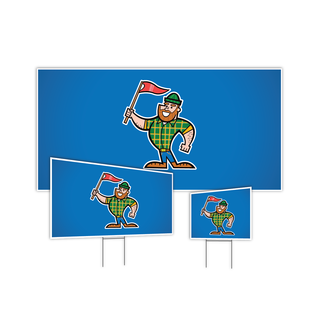 Stock Coroplast Signs