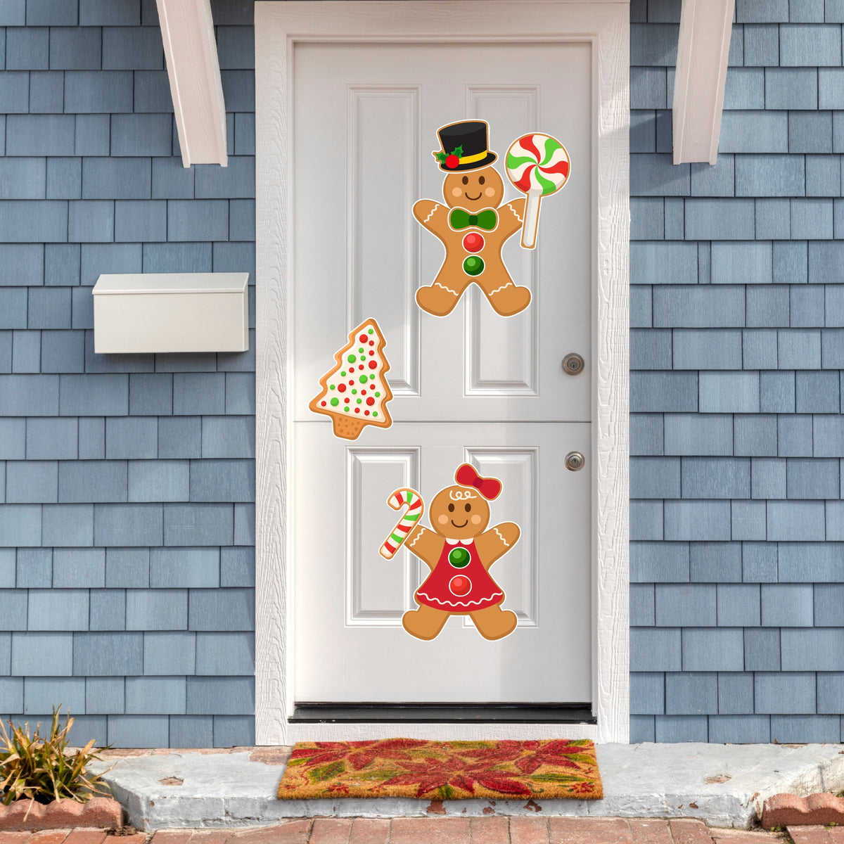 Build-A-Gingerbread Magnets | Christmas Decorations | 14 Pieces ...